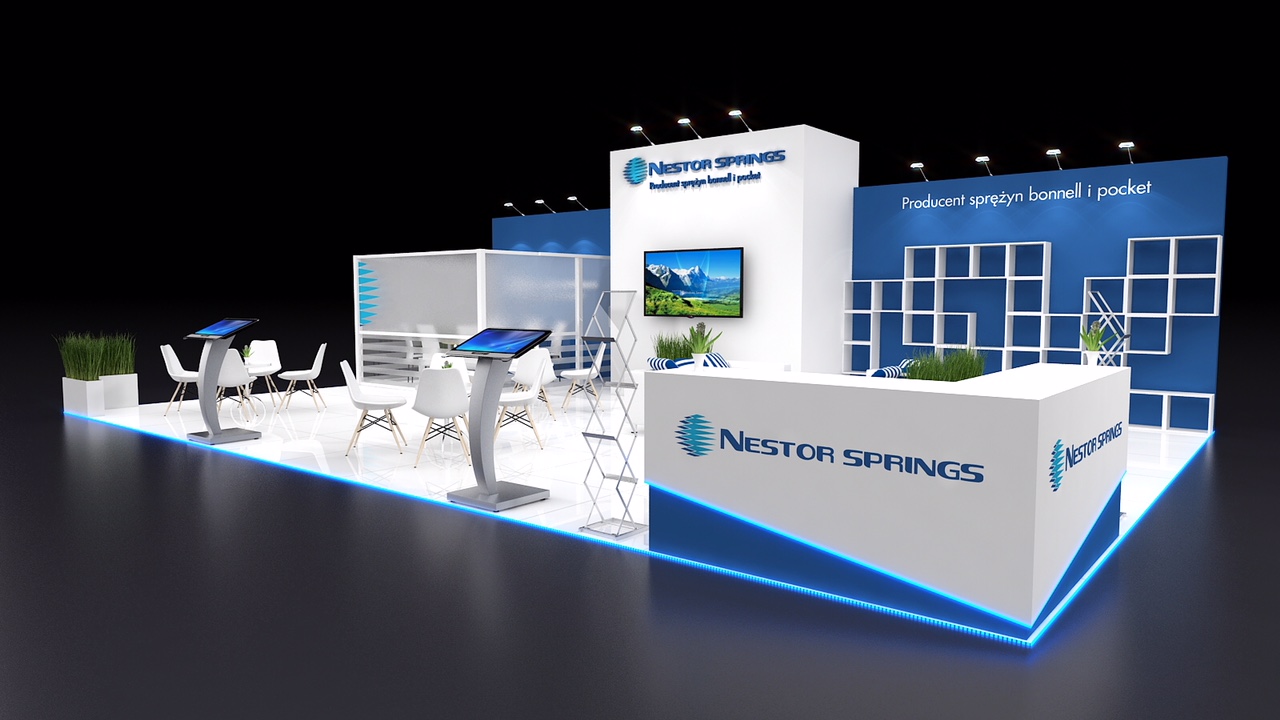 exhibition stands in Canton